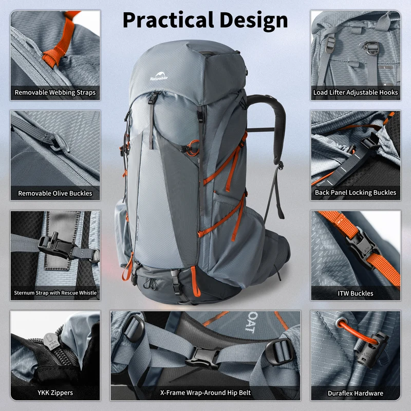 Seek Wind™ Pro Hiking Backpack