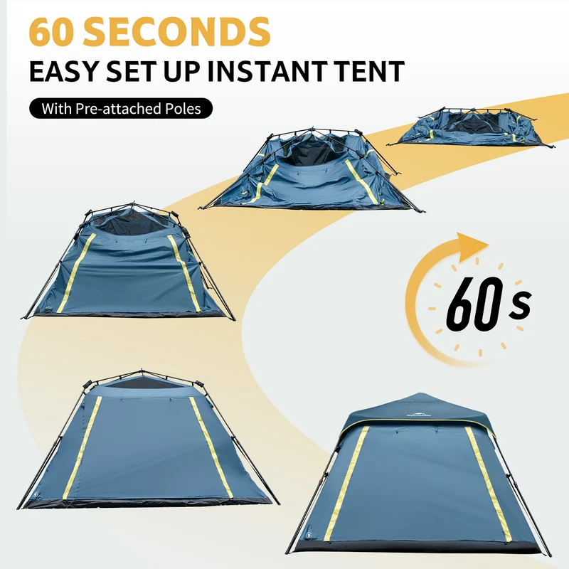 Cape™ Lite 6-Person Instant Cabin Tent