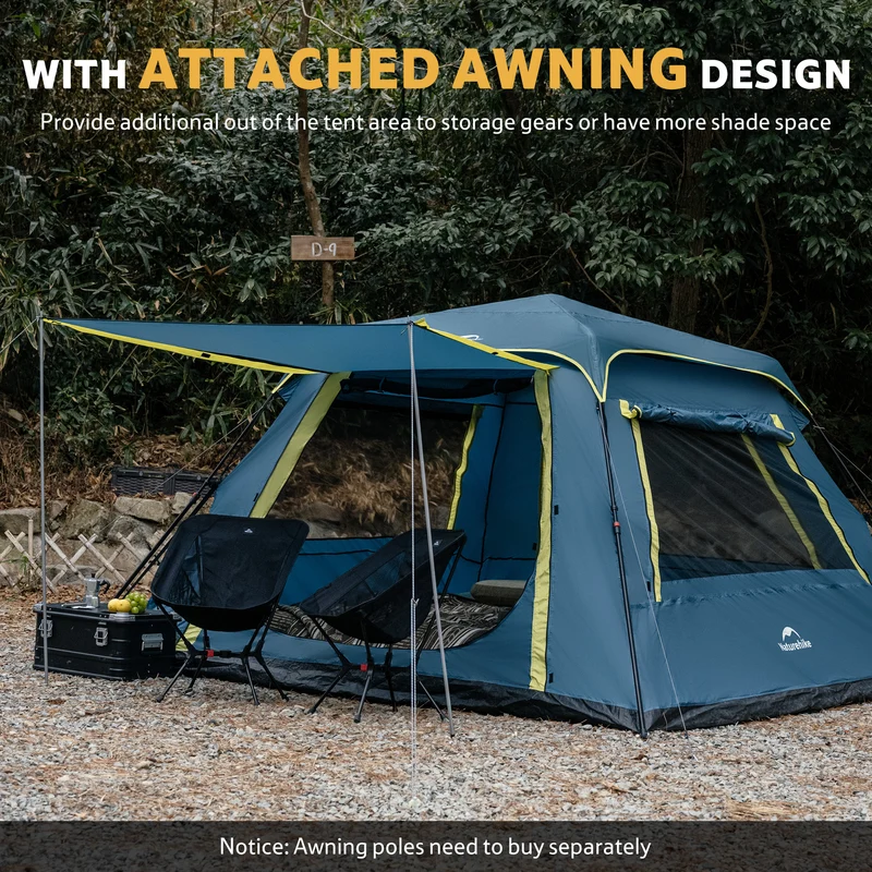 Cape™ Lite 6-Person Instant Cabin Tent