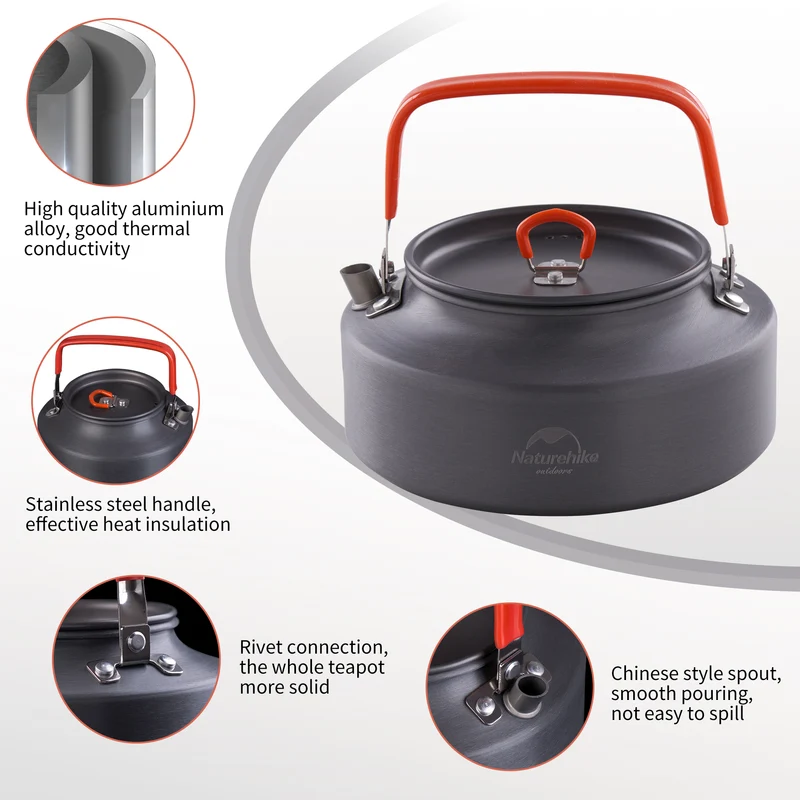 Aluminum Alloy Camping Kettle