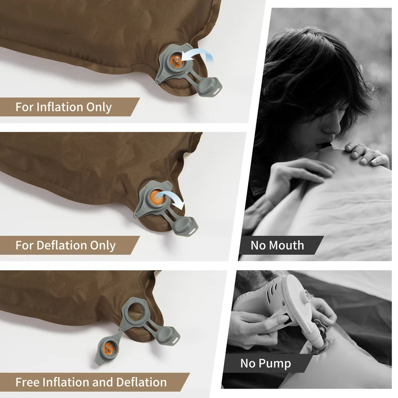 Yugu™ R5.4 Wide Self-Inflating Sleeping Pad