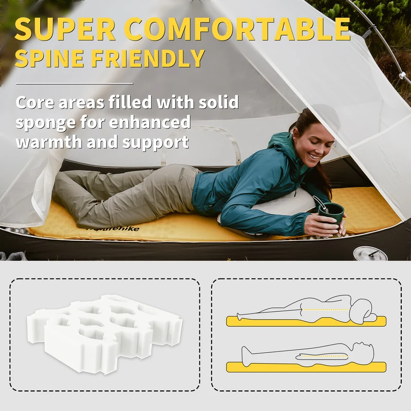 Yugu™ R3.6 Ultralight Self-Inflating Sleeping Pad