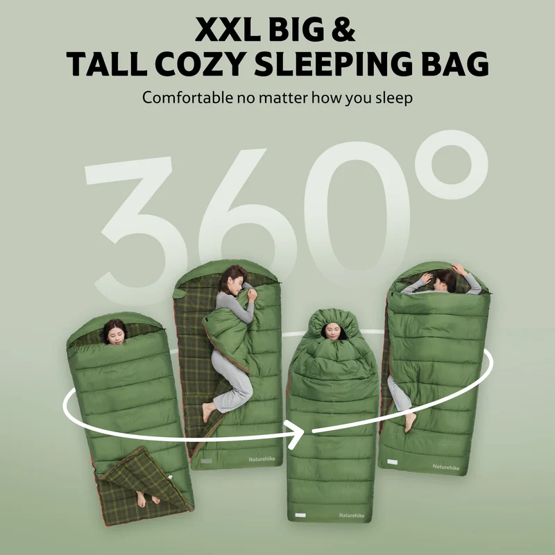 M Series™ Wide Flannel Sleeping Bag 32°F / 0°C