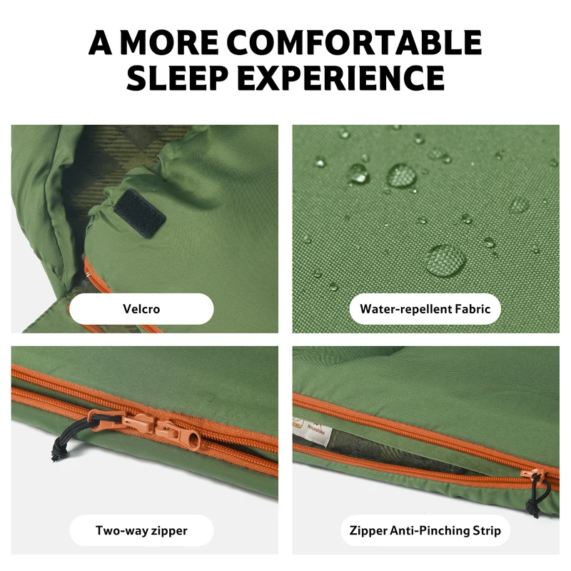 M Series™ Wide Flannel Sleeping Bag 32°F / 0°C
