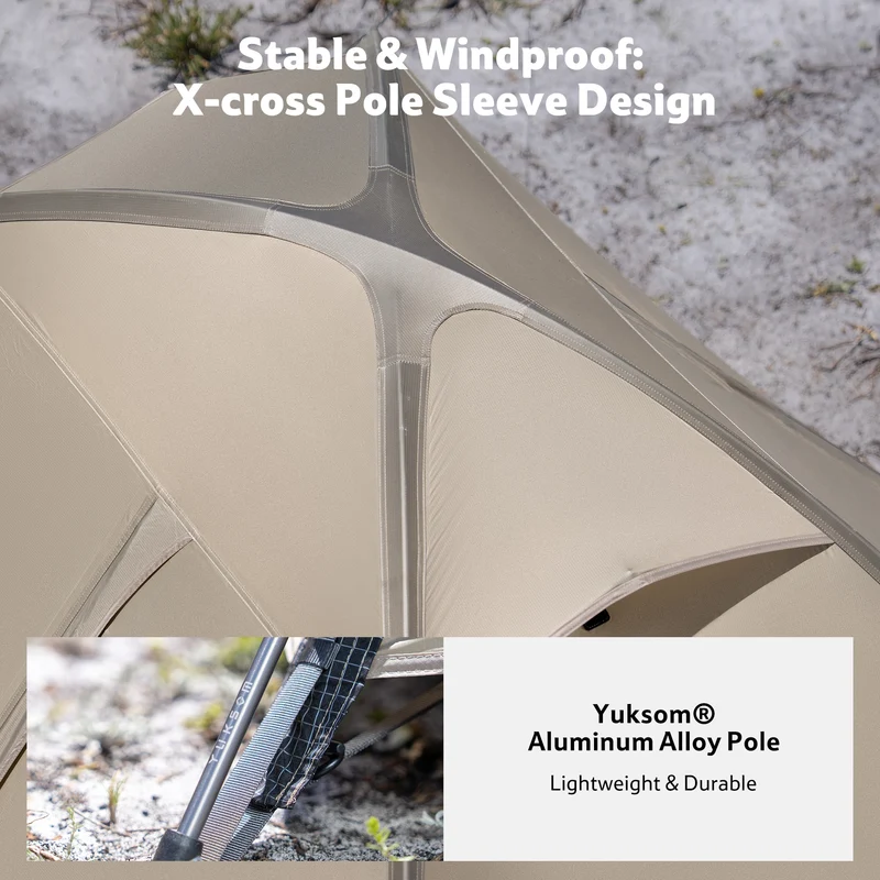 Giling PRO™ 4-Season 1-Person Backpacking Tent