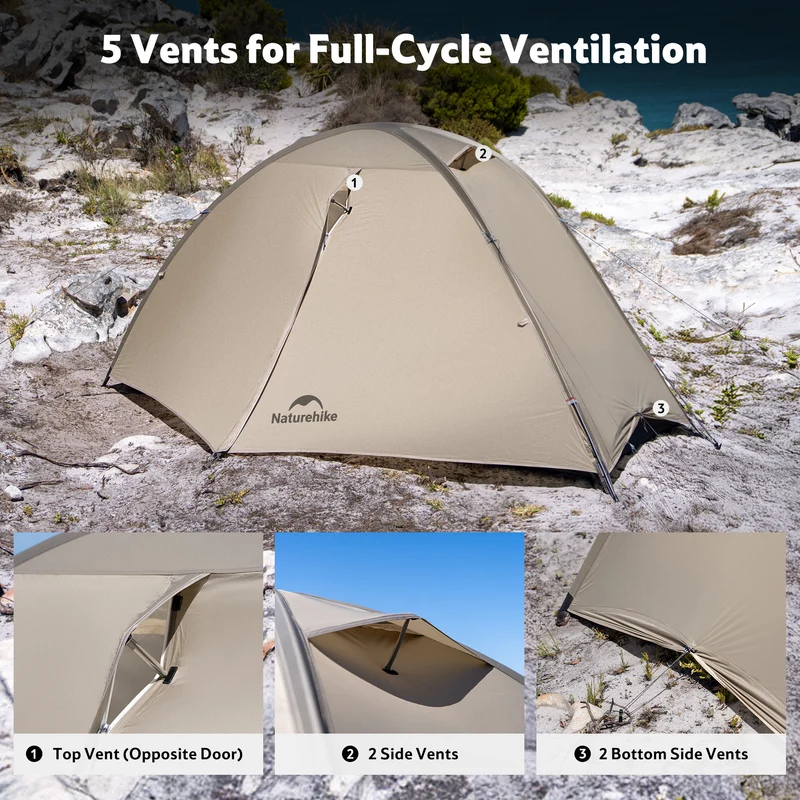 Giling PRO™ 4-Season 1-Person Backpacking Tent