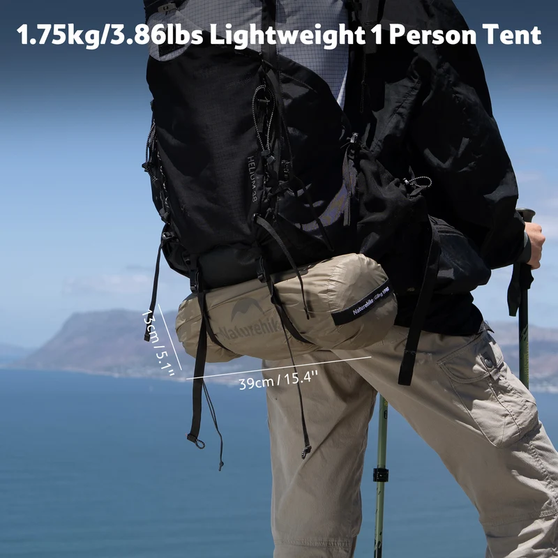 Giling PRO™ 4-Season 1-Person Backpacking Tent