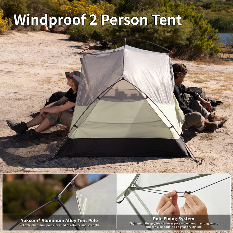 Mongar™ Pro 2-Person Ultralight Backpacking Tent