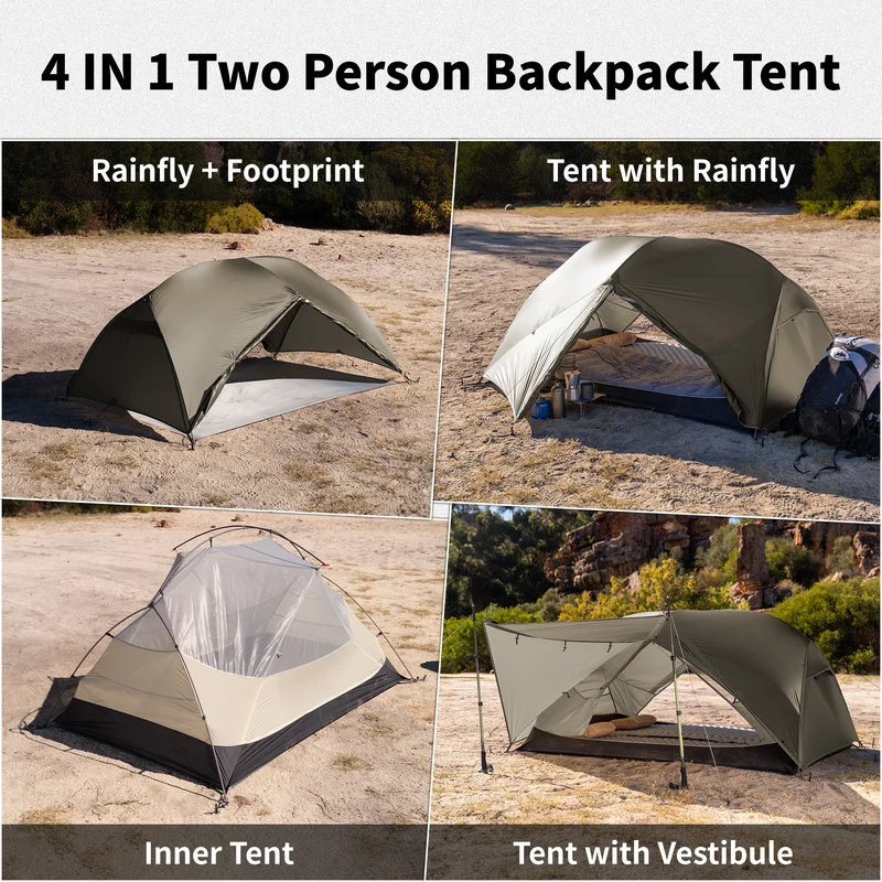 Mongar™ Pro 2-Person Ultralight Backpacking Tent