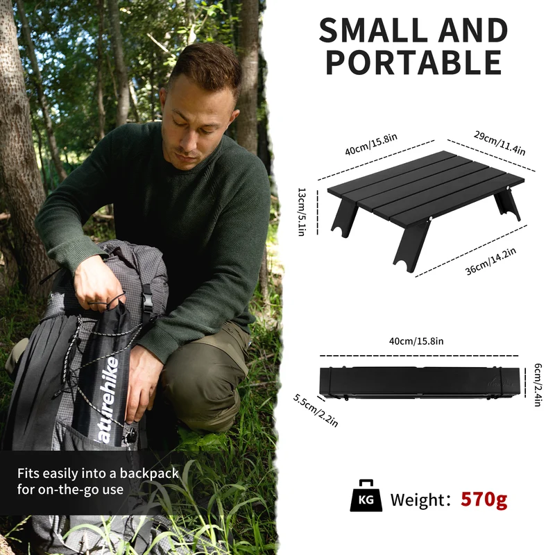 StarCore™ Aluminum Folding Camping Table