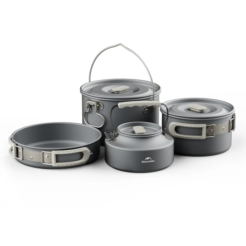 TrailCook™ Camping Aluminum Cookset