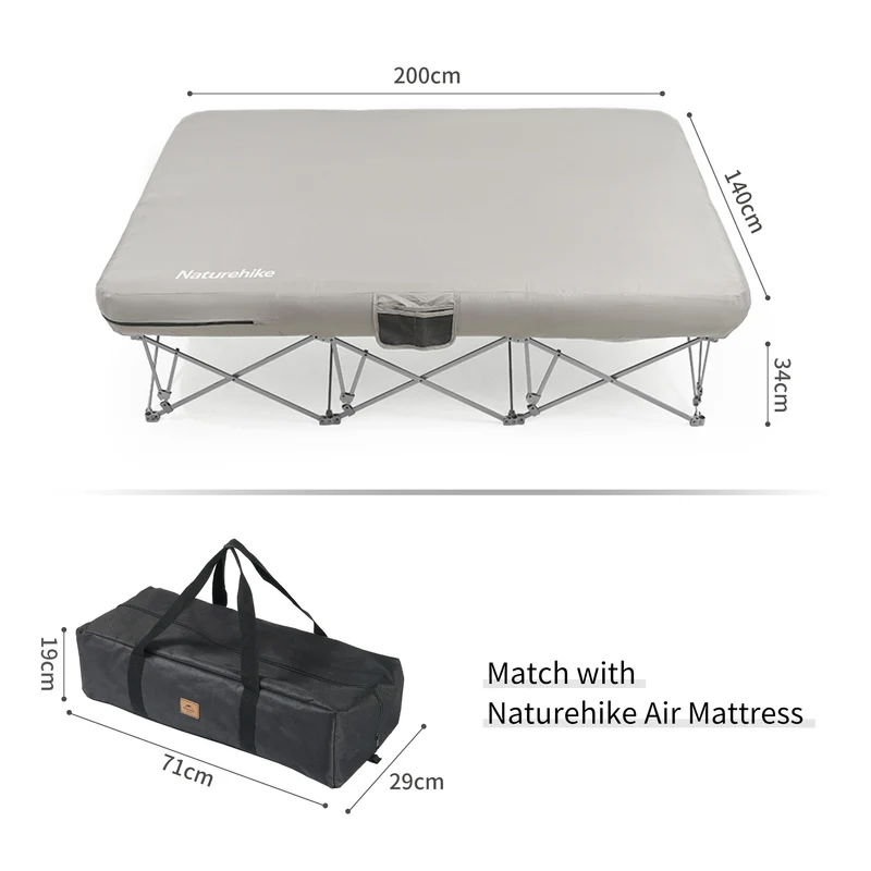 ShiYe™ XJC13 Folding Double Camping Cot