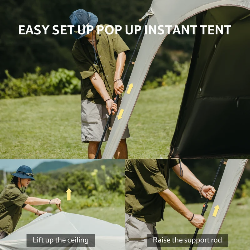 Cloud Boundar™ 6-sided Pop-Up Canopy Tent