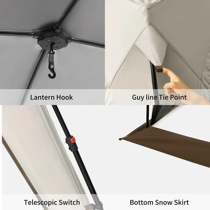 Cloud Boundar™ 4-sided Pop-Up Canopy Tent