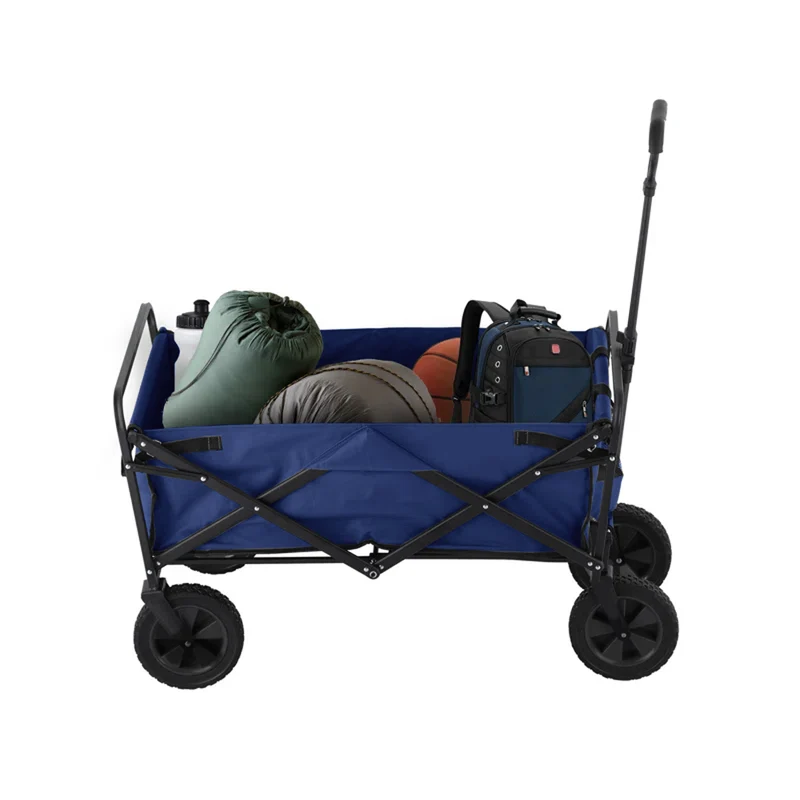 Neo Foldable Collapsible Garden Cart - Navy