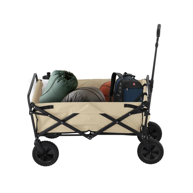 Neo Foldable Collapsible Garden Cart - Natural