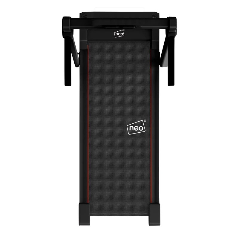 Neo Black Walking Pad Treadmill with Hand Rail