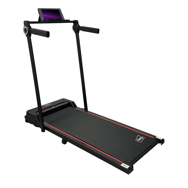 Neo Black Walking Pad Treadmill with Hand Rail