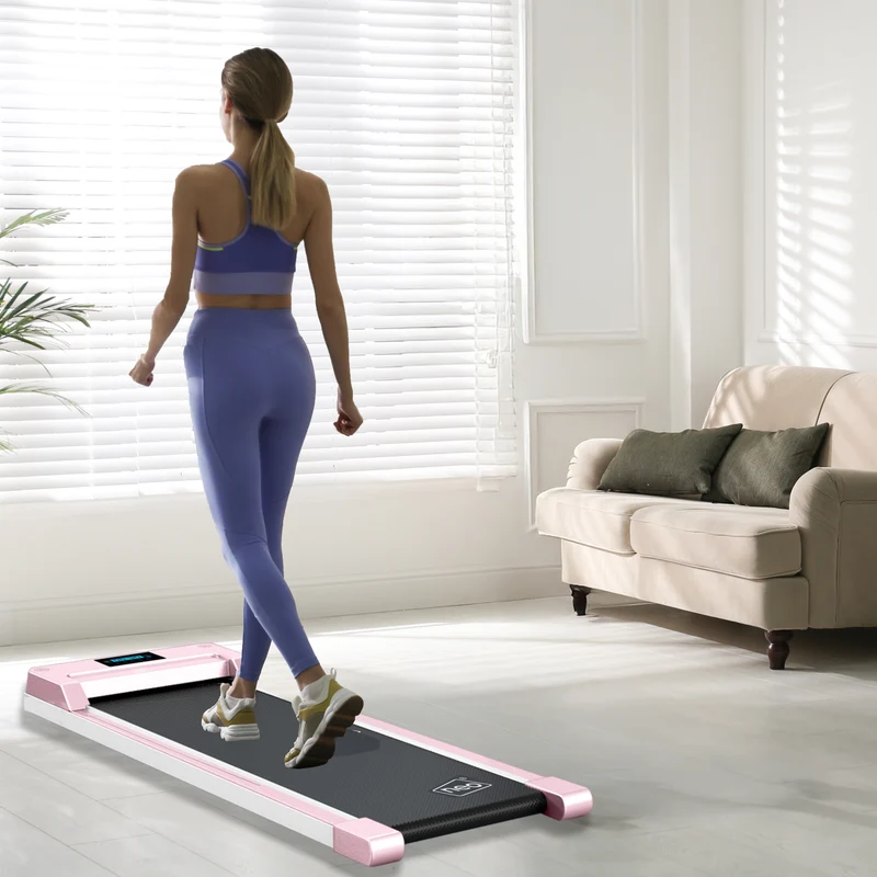 Neo Pink Portable Walking Pad Treadmill
