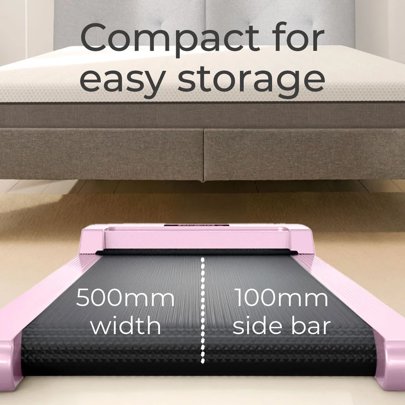 Neo Pink Portable Walking Pad Treadmill