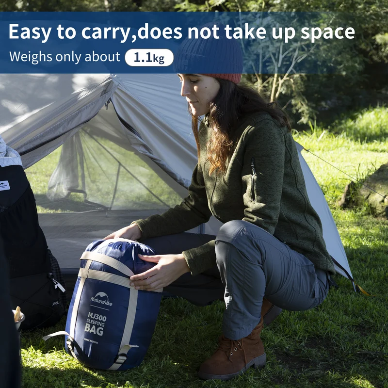 Mujin™ MJ600 Synthetic Mummy Sleeping Bag 23°F / -5°C