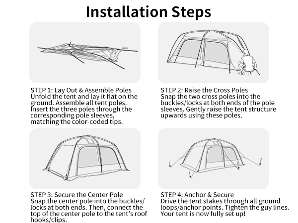 Dune™ 10.9 Pro 4-Person Hot Tent