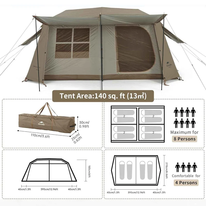 Village™ 13 Instant Cabin Tent