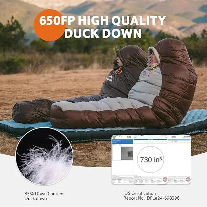Snowbird™ SP400 Down Mummy Sleeping Bag 39°F / 3.8°C