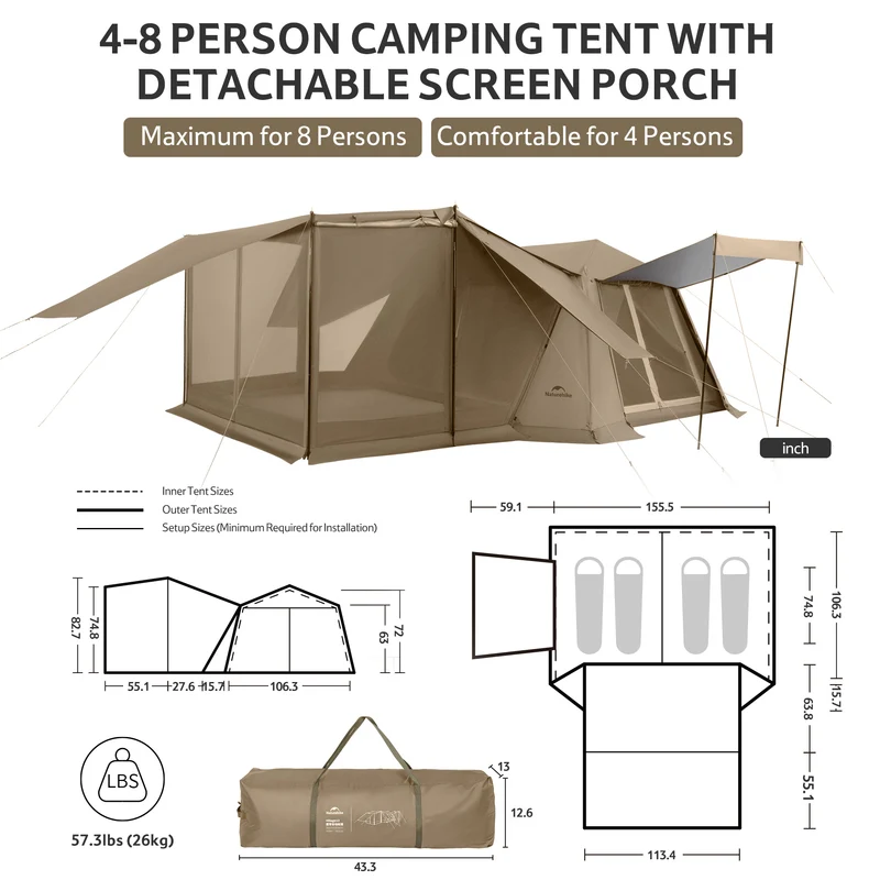 Village™ 13 Pro Gen 2 Instant Cabin Tent