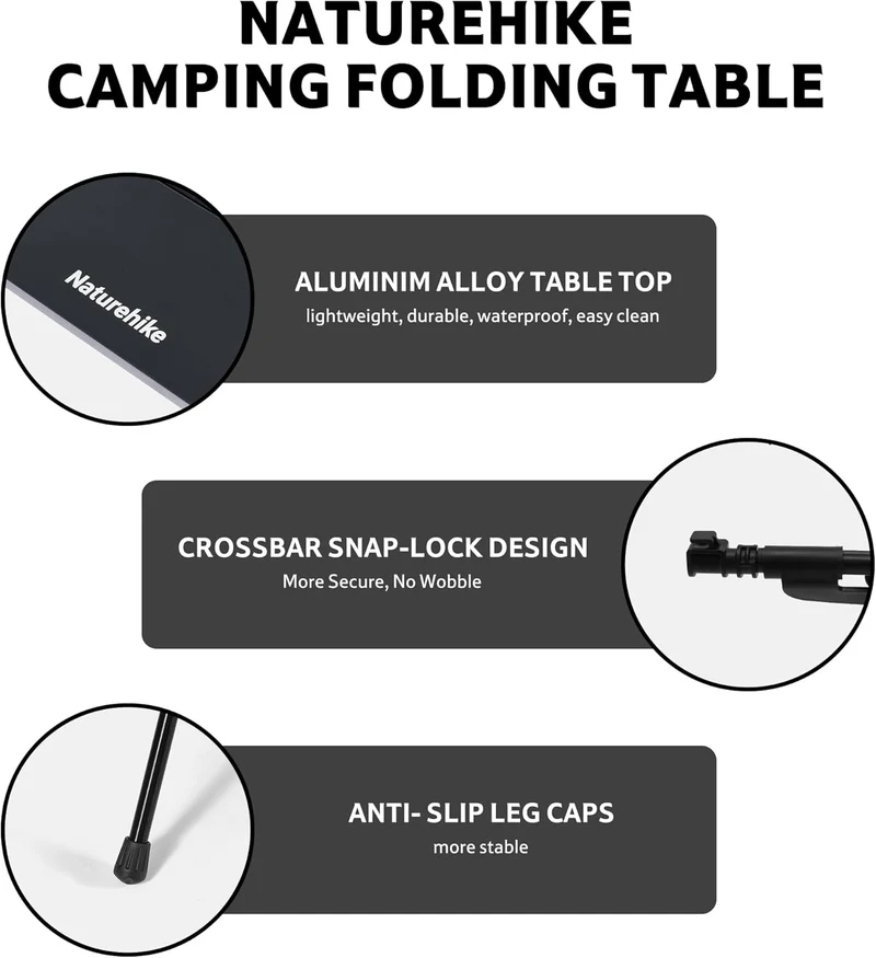 PeakLite™ YL01 Folding Camping Table