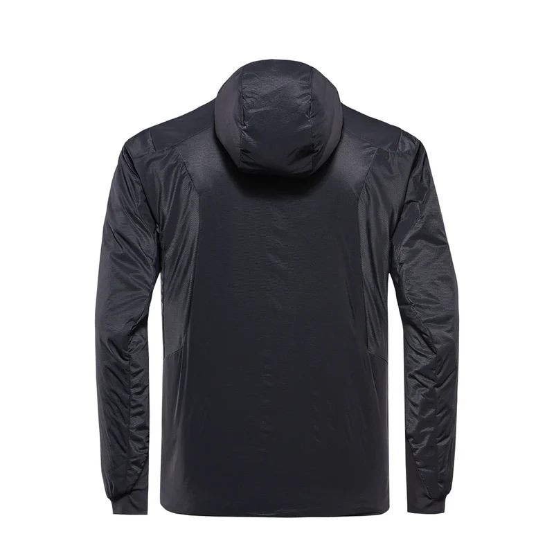 Herren Langarm Kapuzen Isolationsjacke