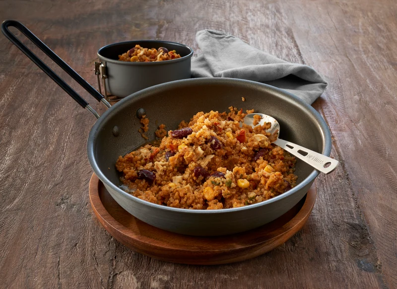 Quinoa - Mexikanische Art-vegan - Outdoor Essen