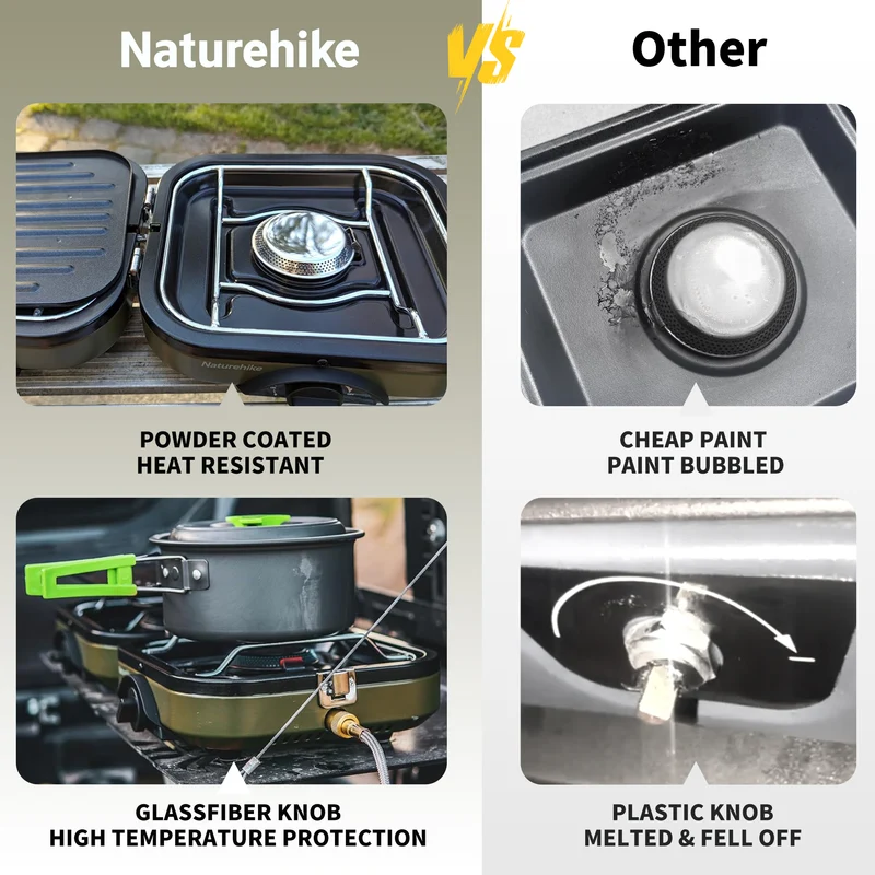 Phantom™ 2-Burner Folding Camping Stove