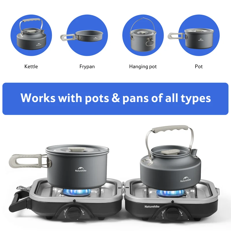 Phantom™ 2-Burner Folding Camping Stove