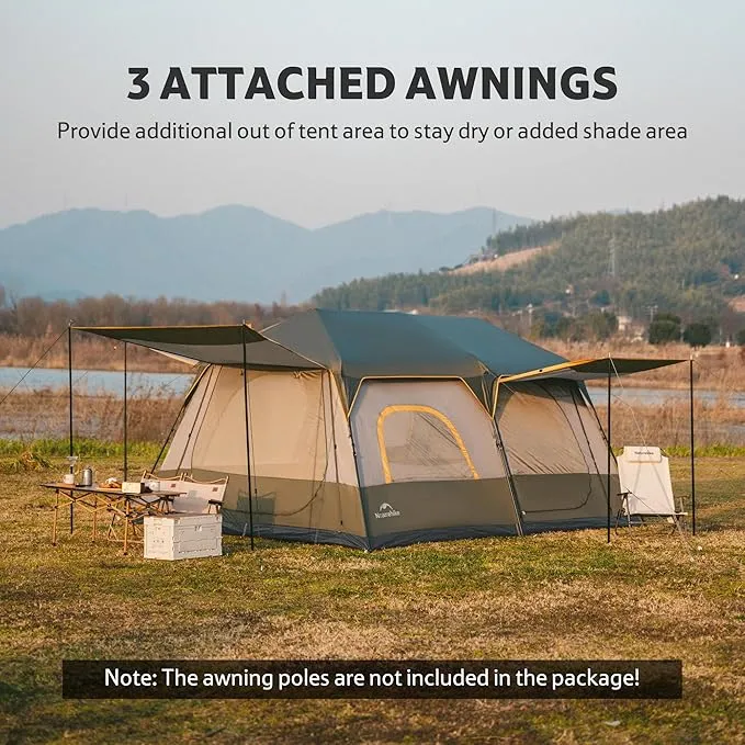 Cape™ 8-Person Pop-Up Camping Tent