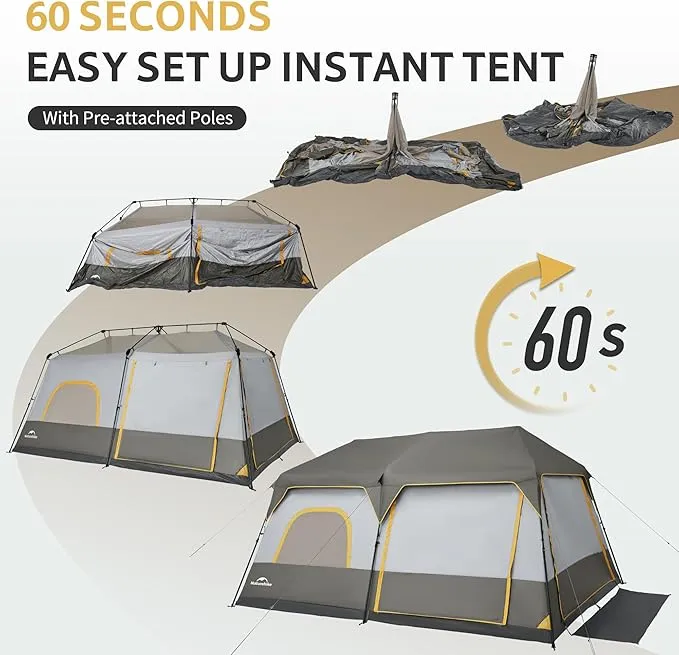 Cape™ 8-Person Pop-Up Camping Tent