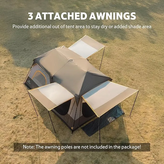Cape™ 6-Person Pop-Up Camping Tent
