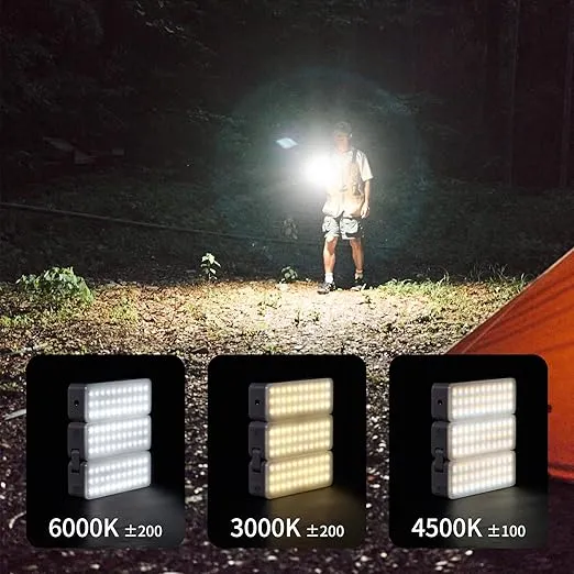 Naturehike Camping Lantern 2000LM IP54 Waterproof Foldable LED Light