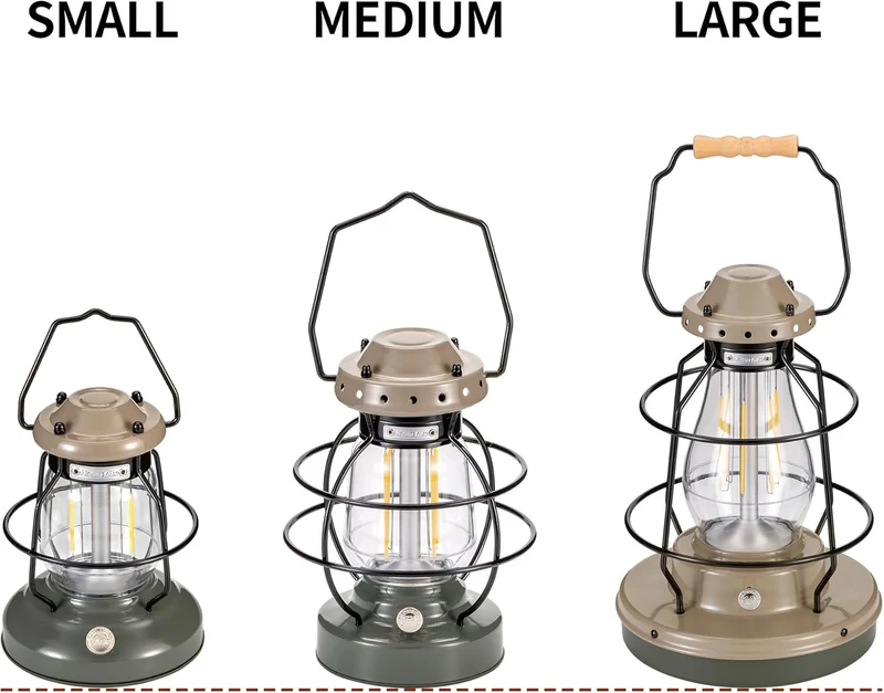 Naturehike LED Camping Lamp 7500mAh Rechargeable IPX4 Waterproof 55h Runtime