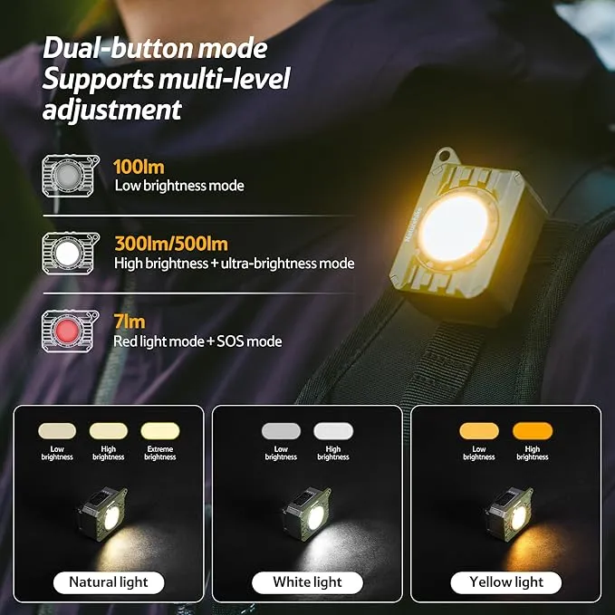 Naturehike Ultralight Camping Lamp 1100mAh IP44
