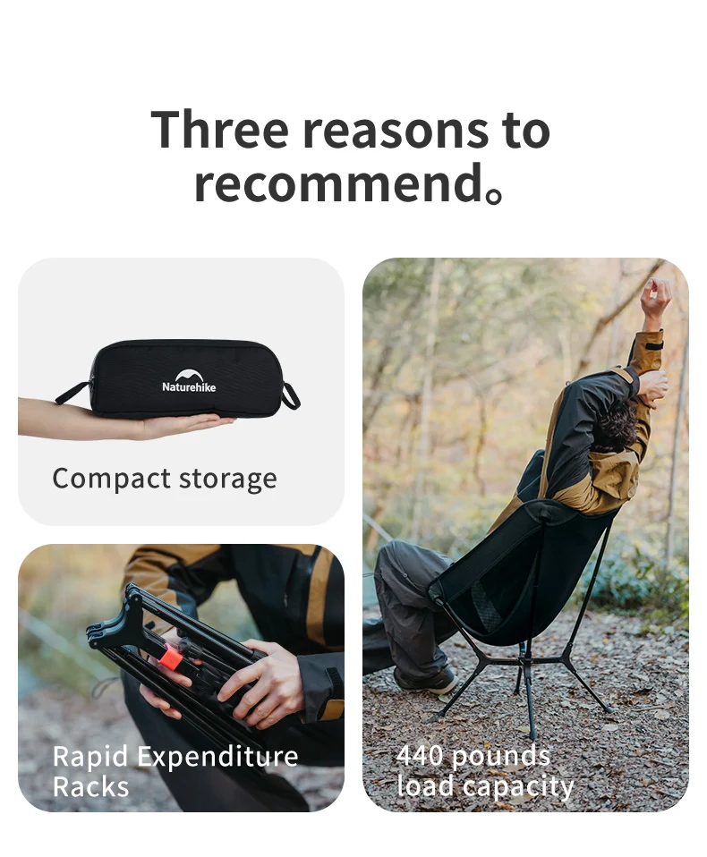 PeakLite™ Quick-Open Camping Chair