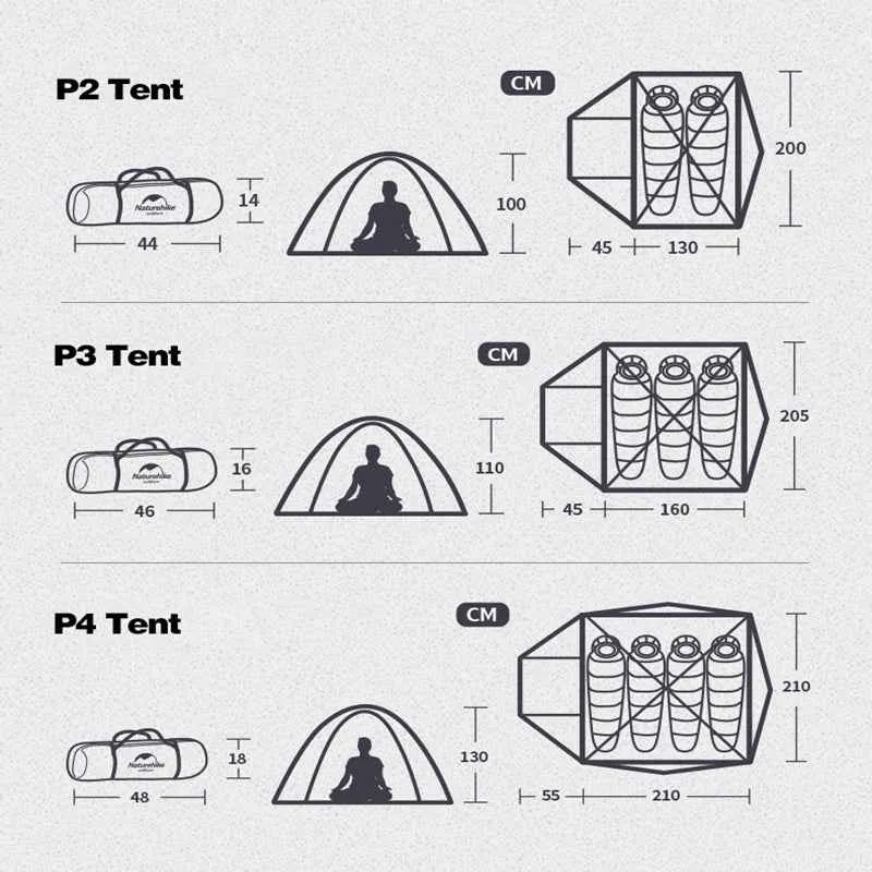 P-Series Family Camping Tent