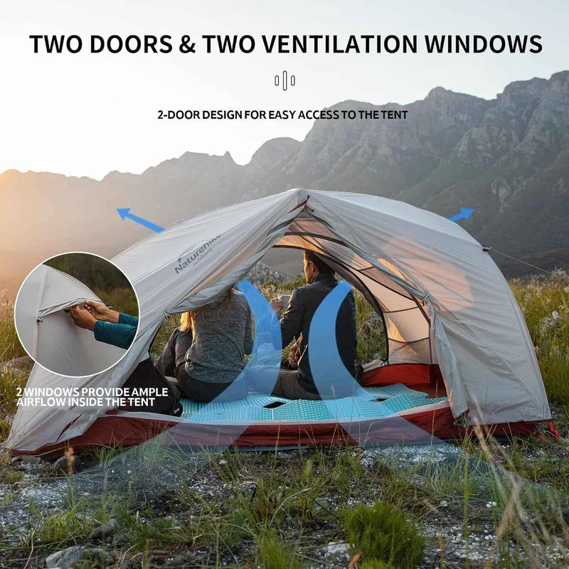 Star River™ 2-Person Ultralight Backpacking Tent