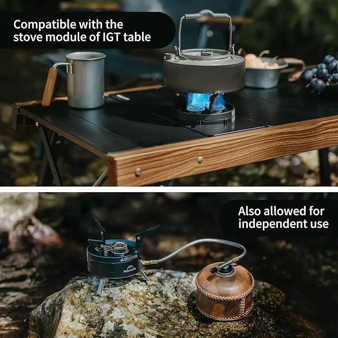 BlackStar™ High-Output Triple Burner Gas Stove