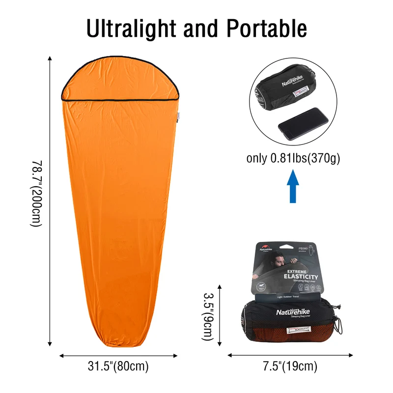 PE080™ Stretch Sleeping Bag Liner