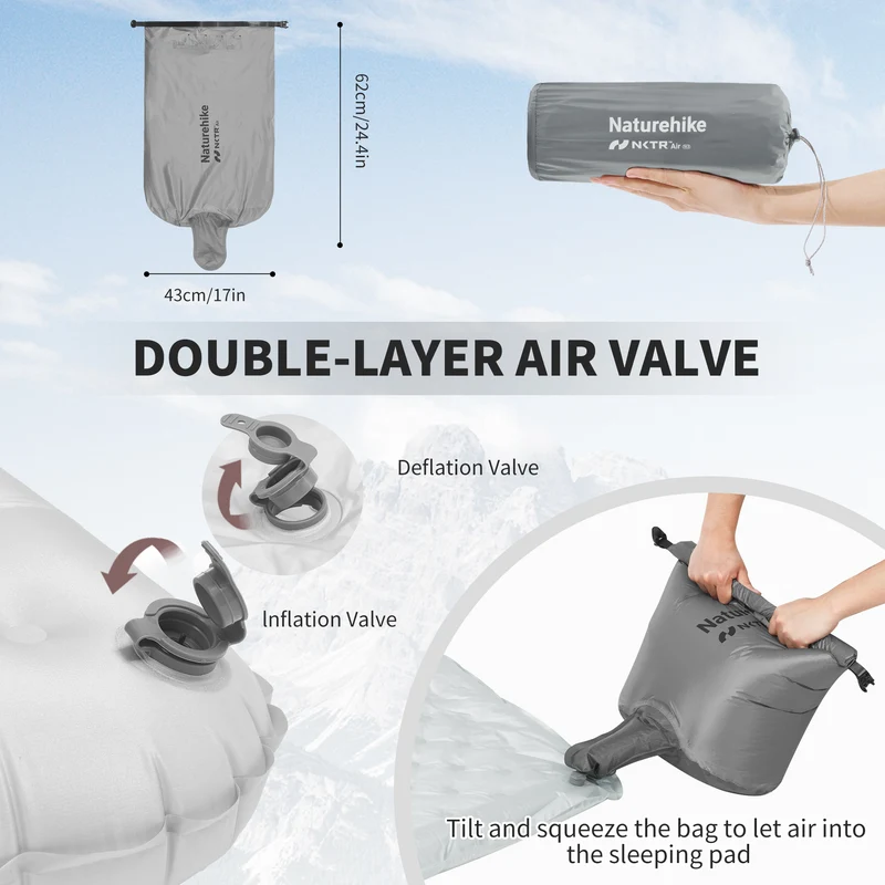 TuYe™ R8.8 Ultralight Inflatable Pad