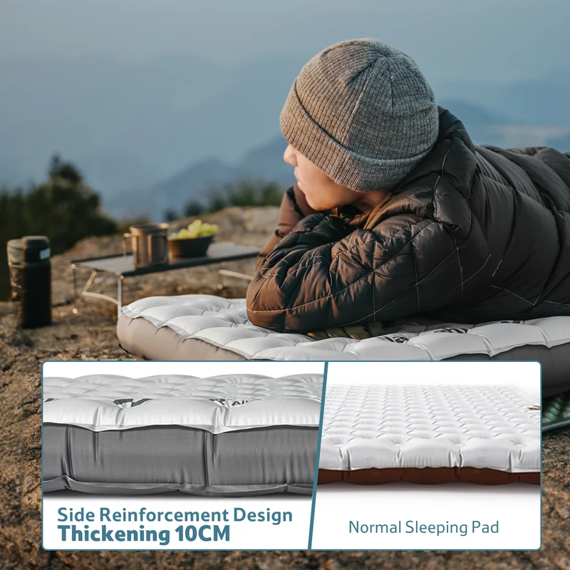 TuYe™ R6.5 Ultralight Inflatable Pad with Reinforced Sidewalls