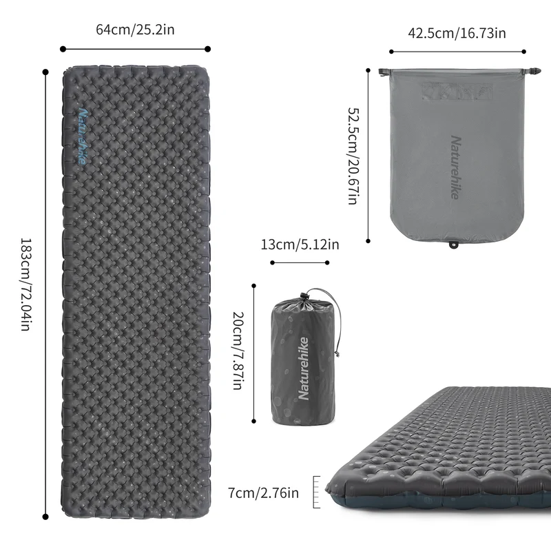 TuYe™ R3.5 Ultralight Inflatable Pad