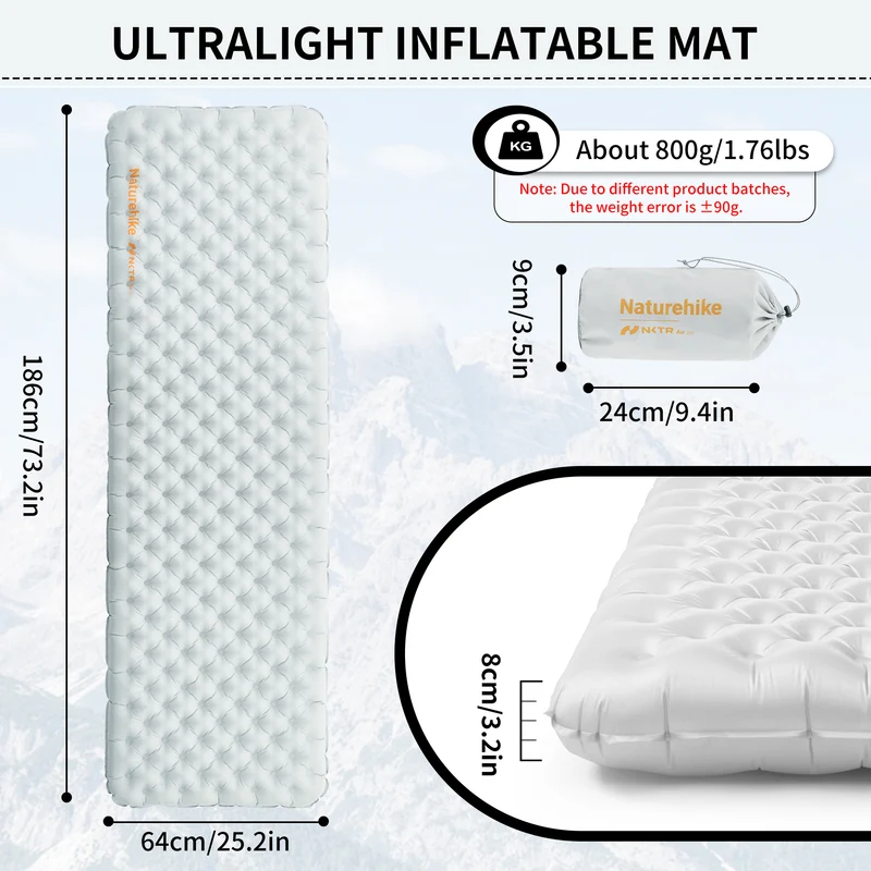 TuYe™ R3.2 Ultralight Inflatable Pad