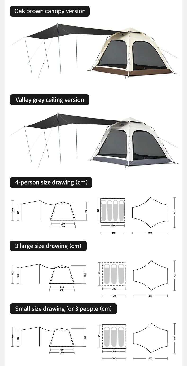 Ango™ Instant Camping Tent